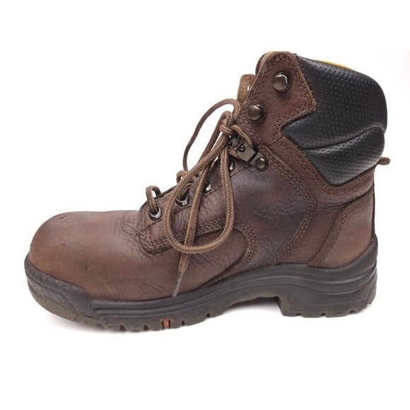 Timberland Shoes PRO 6" Brown - Sz 7 Wmns - Steel Toe Work Safety Boot 53359 - Picture 2 of 11